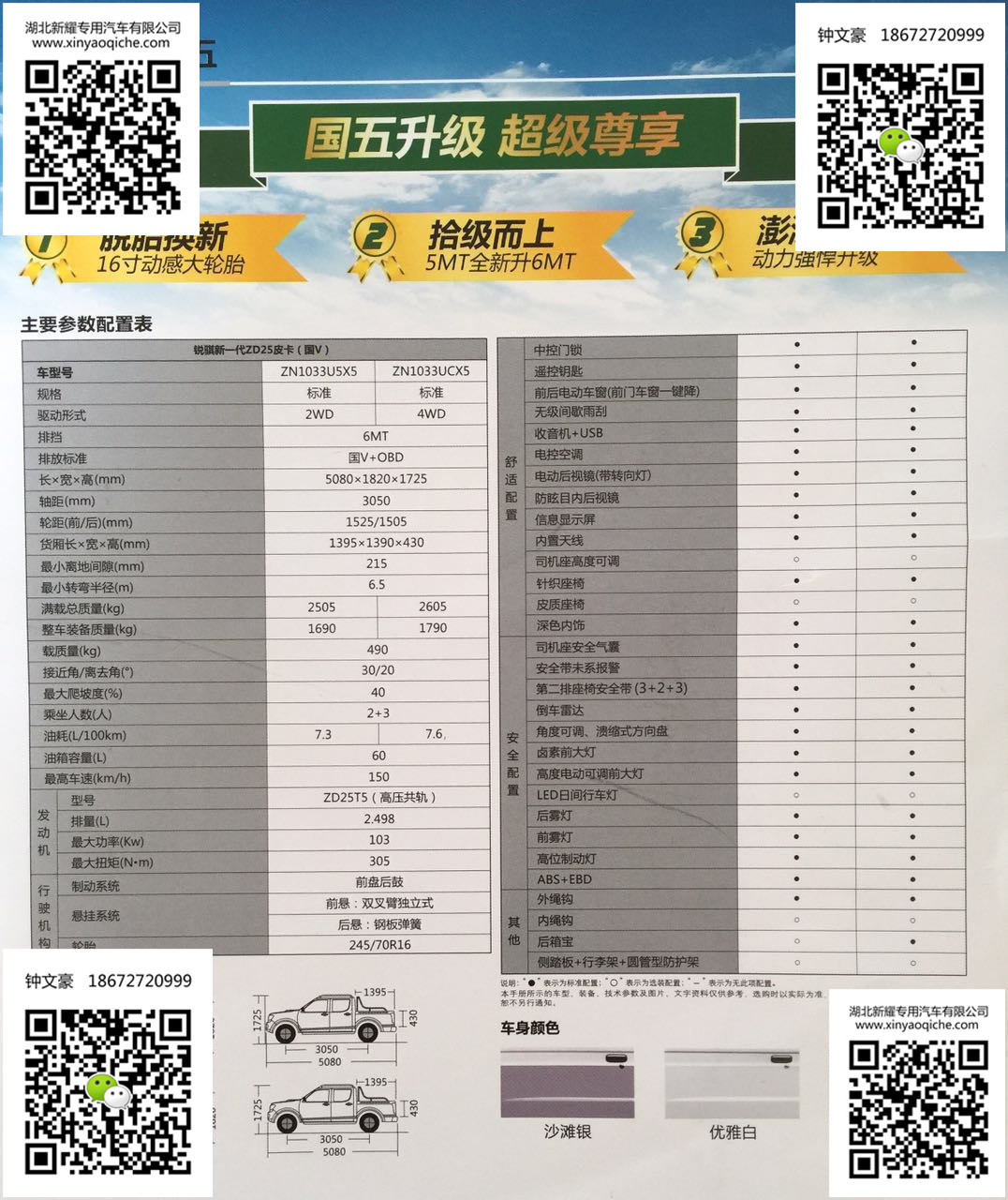 日產四驅皮卡爆破器材運輸車