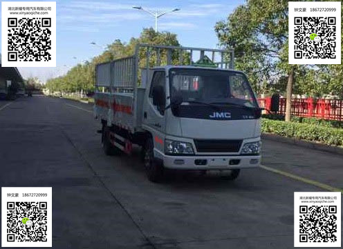 江鈴4米2氣瓶運輸車