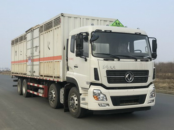 東風(fēng)天龍前四后八雜項危險物品廂式運輸車